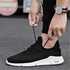 (Buy 1 Get 1) Men Fashion Casual Sports Versatile Round-Toe Lace-Up Mesh Cloth Flat Thick-Soled Sneakers