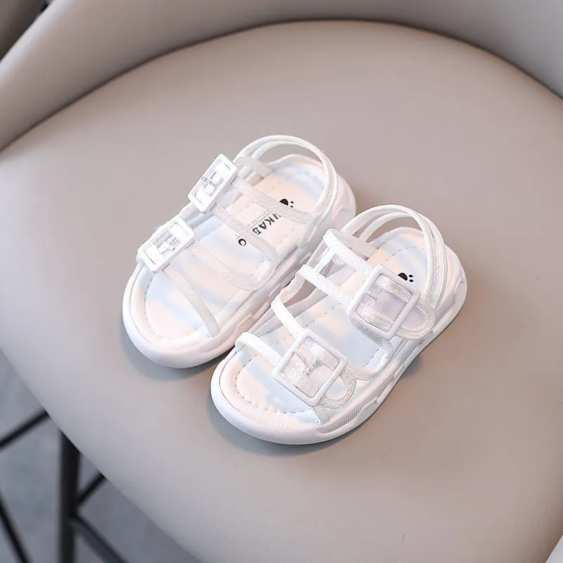 Children Kids Baby Fashion Girls Casual Soft Sole Beach Sandals Shoes