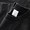 Men Street Fashion 220g Heavy Washed Retro Short Sleeve Cotton Loose Round Neck Half Sleeve T-Shirt