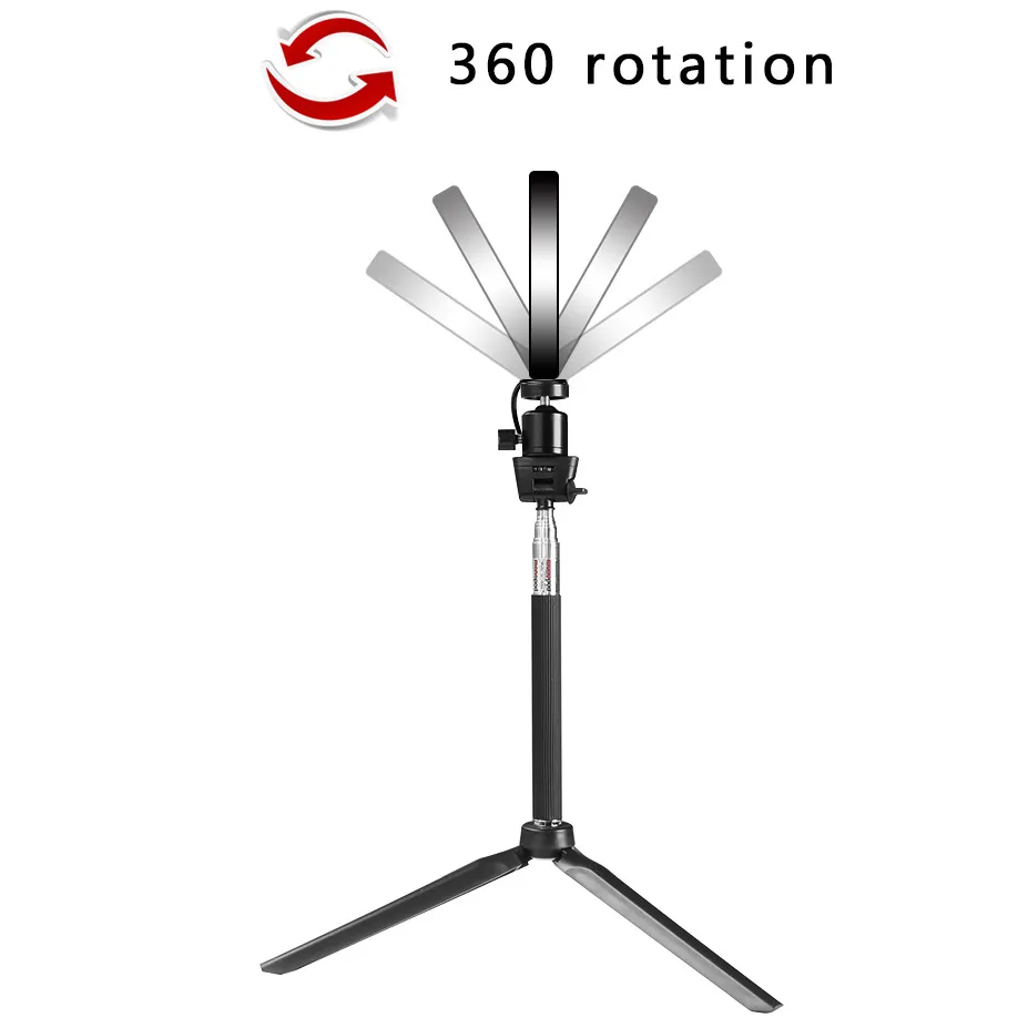 (Buy 1 Get 1) 10inch Led Live Stream Light With Foldable Phone Tripod