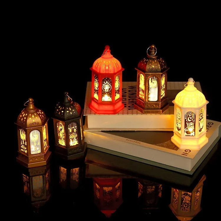 (Buy 1 Get 2) Creative Arabian Style Castle Style Electronic Candle Decoration