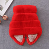 Girls Solid Color Thickened Plush Coat