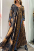 Ramadan /Eid Women Casual Loose V-Neck Leopard Print Long Sleeve Maxi Dress