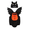 (Buy 1 Get 1) Kids Baby Girls Boys Halloween Party Colorblock Bat Wings Romper