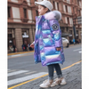 Children Kids Toddlers Girls Bright Color Hooded Warm Padded Coat
