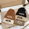 (Buy 1 Get 1) Kids Unisex Fashion Casual Versatile Letter Embroidery Knitwear Hat