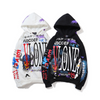 Omen Casual Fashion Letter Print Long Sleeve Hoodie