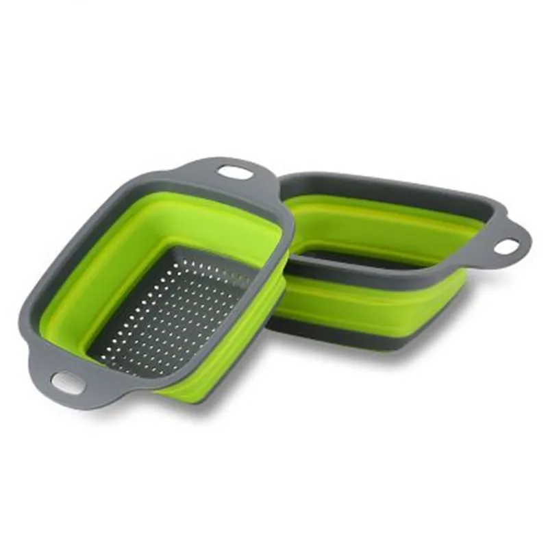 (Buy 1 Get 1) 2pcs/Set Square Collapsible Foldable Drain Basket