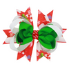 Kids Christmas Dovetail Bow Hairpin Hair Accessories