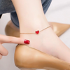 (Buy 1 Get 2) Women Fashion Simple Heart-Shaped Titanium Steel Anklet