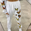 Women'S Fashion Casual Butterfly Printing Sweatpants