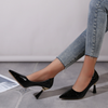 Women Fashion Plus Size Sexy Pointed Toe Stiletto Pumps