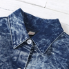 Children Kids Toddlers Fashion Girls Long Sleeve Denim Lapel Shirt