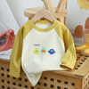 ( Buy 1 Get 1 ) Kids Toddler Big Boys Girls Fashion Casual Cute Cartoon Pattern Round Neck Long Sleeve T-Shirt