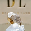 (Buy 1 Get 2) Women Fashion Simple Half Open Heart Rhinestone Ring