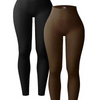 Women Sports Yoga Tight High Waist Solid Color Leggings Pants