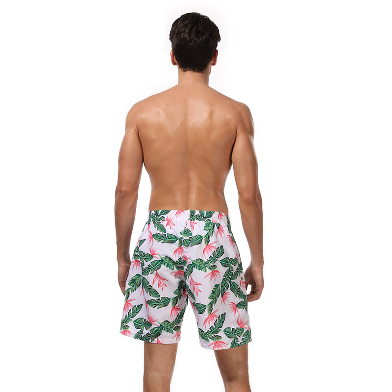 M-2XL Men Graphic Printed Beach Shorts