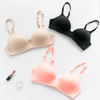 Women'S Fashion Solid Color Lightweight Wireless Bra