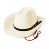 (Buy 1 Get 1) Men'S Foldable Outdoor Sunscreen Beach Sunshade Big Brim Straw Woven Hat
