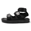 Men Trendy Fashion High Top Velcro Sandals