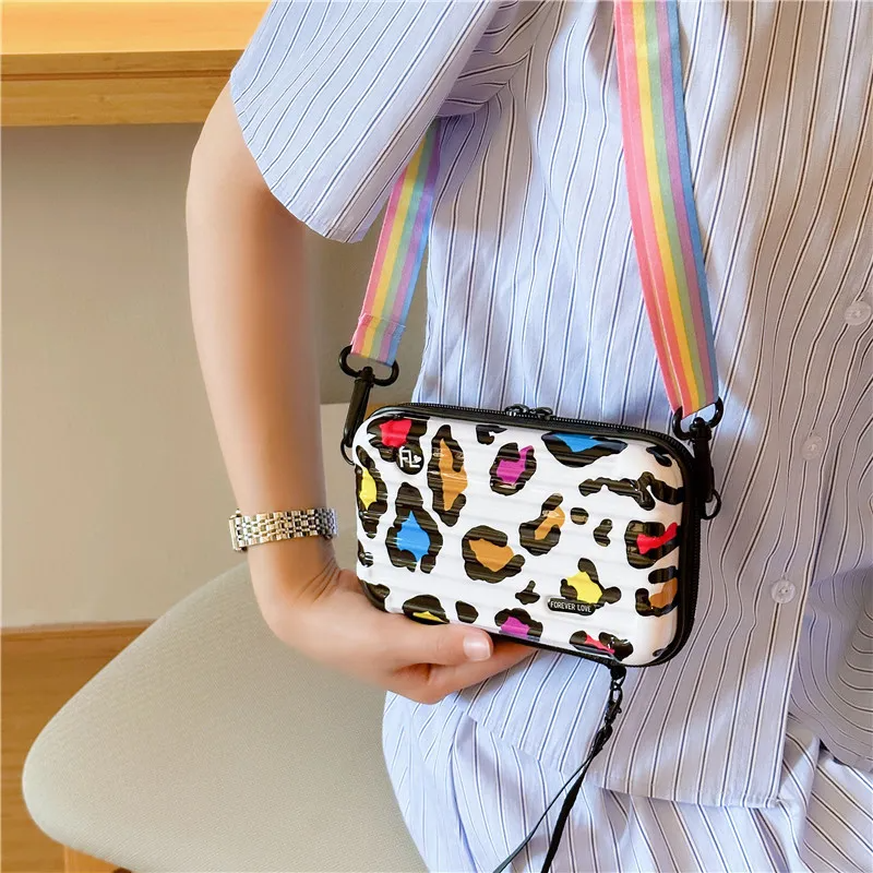 Kids Girls Fashion Holiday Cute Butterfly Camo Gradient Playd Mini Crossbody Bag