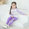 (Buy 1 Get 1) Kids Toddler Girls Casual Cute Alphabet Cartoon Bunny Print Long Sleeve Round Neck T-Shirt