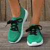 Women Fashion Casual Plus Size Fly-Woven Breathable Sneakers