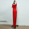 Women Elegant Bow Design Sleeveless Solid Color Jumpsuits