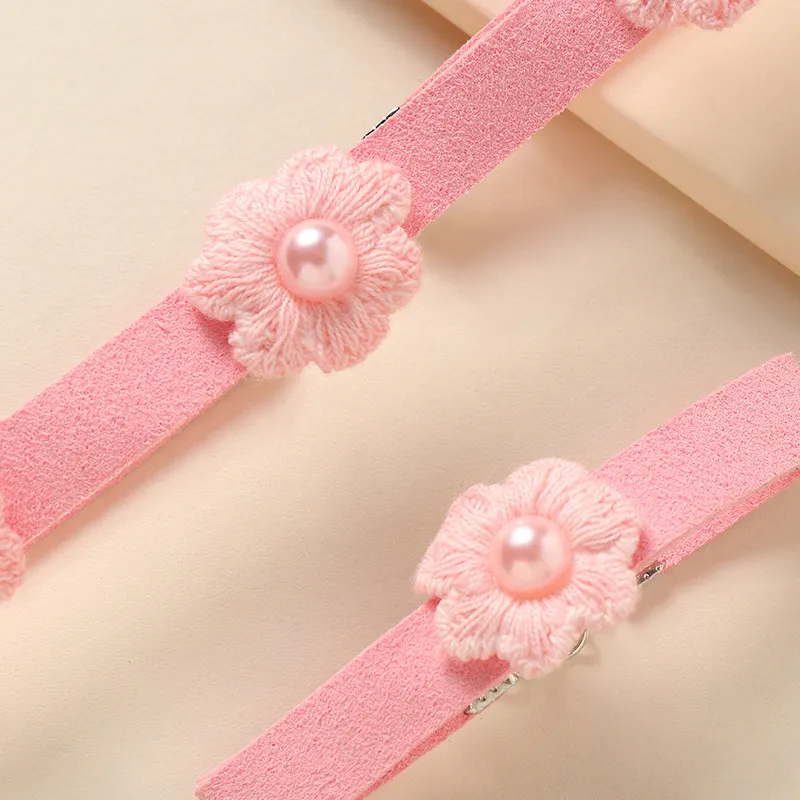 (Buy 1 Get 2) Children Kids Baby Fashion Girls Cartoon Floral Bracelet Necklace Set