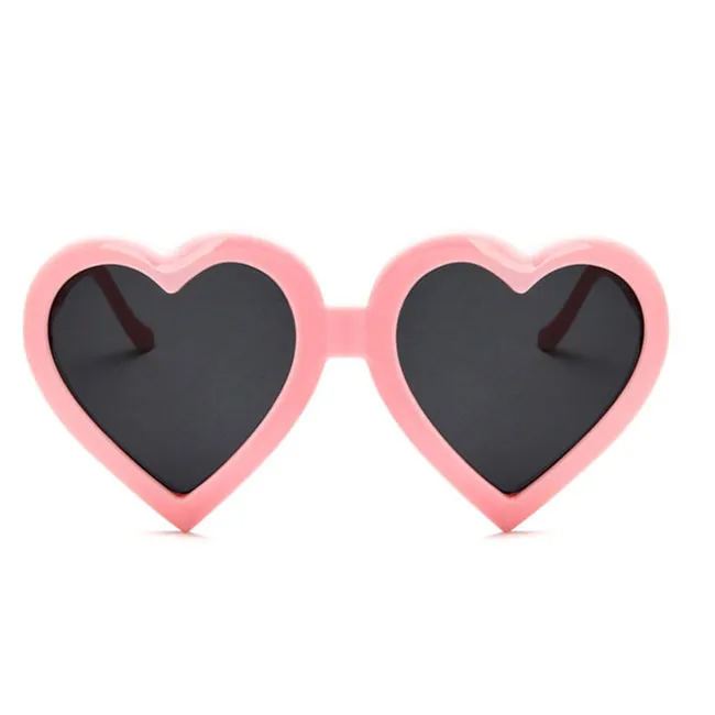 Retro Cute Heart Shape Women Sunglasses