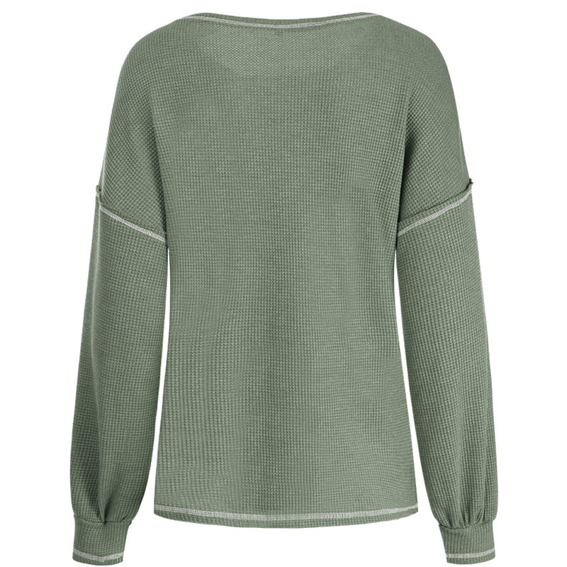 Women Causal Solid Color Sweatshirt