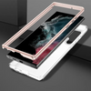 Neutral Fashion Simple Electroplated Pink Marble Samsung Drop-Resistant Phone Case