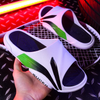 (Buy 1 Get 1) Men Summer Fashion Casual Letter Color Matching Flat Thick-Soled Slippers