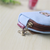 Kids Cute Cartoon Embroidered Canvas Card Holder Coin Purse