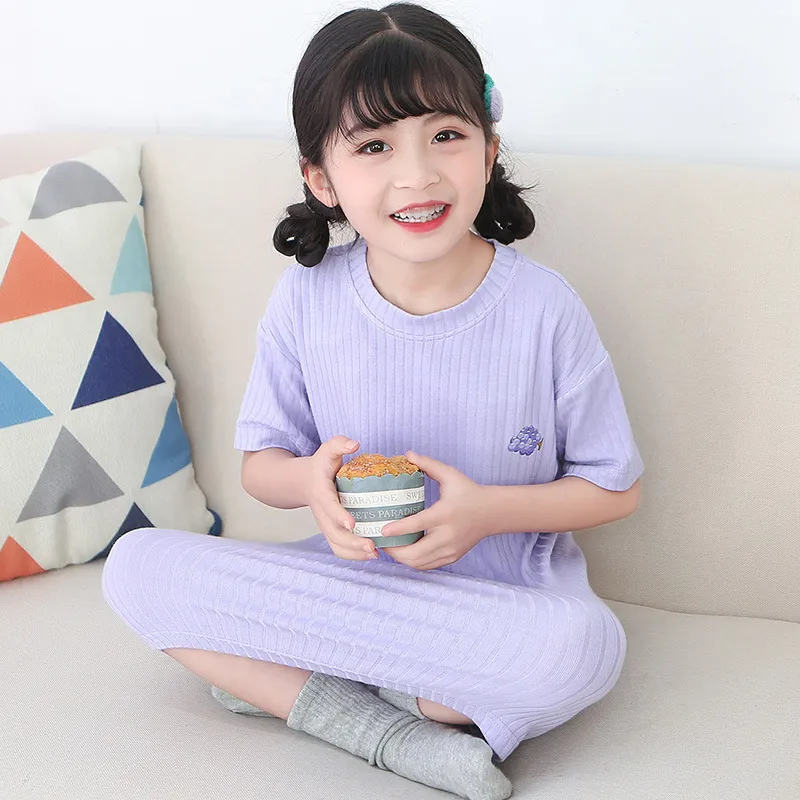 Children Kids Baby Fashion Girls Basic Casual Short Sleeve Dress