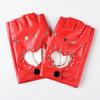 (Buy 1 Get 2) Women Hip Hop Fashion Nightclub Pole Dance Performance Hollow Heart Shaped Gloves