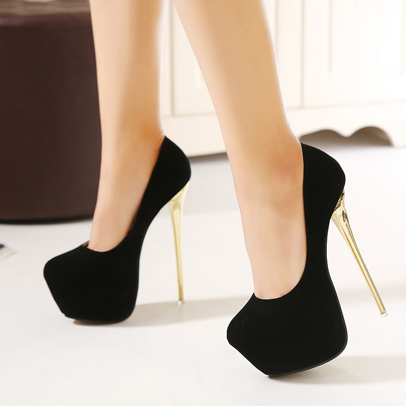 Women Fashion Sexy Plus Size Platform Stiletto Pumps Wedges