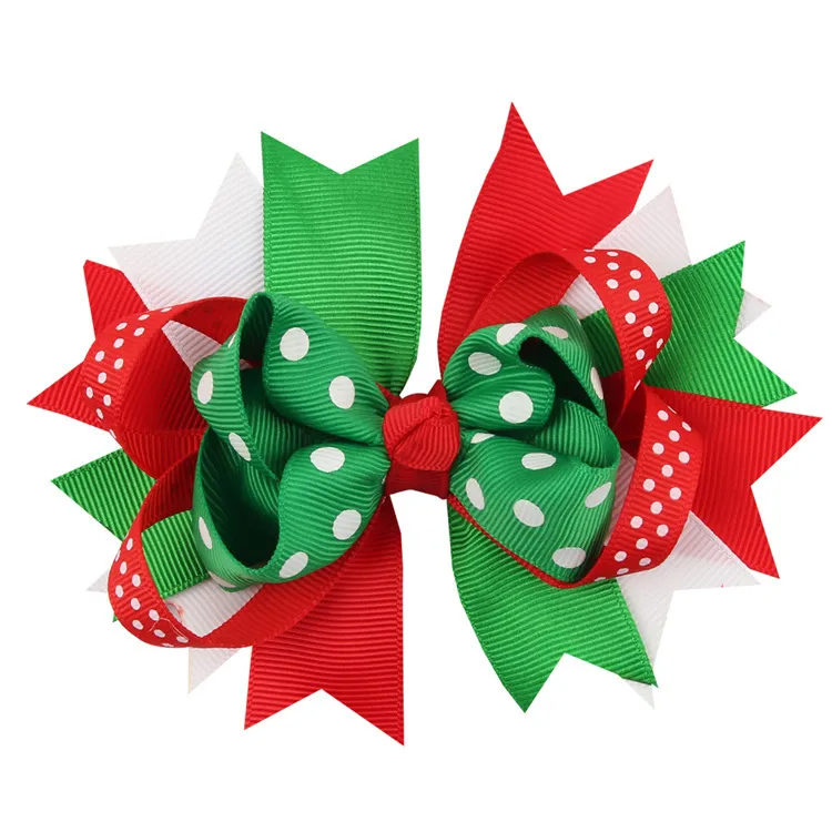 Kids Christmas Swallowtail Bow Tiara