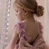 Toddler Girls Fashion Party  Floral Mesh Sequins Sleeveless Tutu Princess Dress