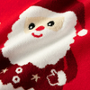 Kids Toddler Girls Boy Fashion Autumn Winter Cartoon Santa Claus Bottom Knit Sweater