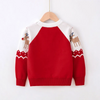 Kids Toddler Boys Girls Fashion Casual Cute Christmas Deer Round Neck Long Sleeve Knitwear Sweater