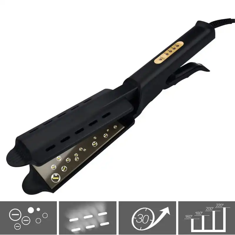 (Buy 1 Get 1) Four-Stage Thermostat Ceramic Hair Straightener