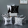 (Buy 1 Get 1) Simple Style Geometry Print Sofa Car Supply Cushion Cover Without Insert