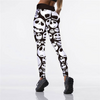 Women Halloween Fashion Cartoon Print Yoga Leggings