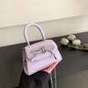 Kids Girls Fashion Sweet Cute Solid Color Bow Mini Flap Square Chain Handle Crossbody Bag