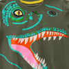 Kids Toddler Boys Autumn Winter Fashion Casual Cute Cartoon Dinosaur Print Round Neck Sweatshirts