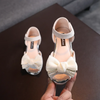 Children Kids Baby Fashion Girls Rhinestones Bow Sandals Princess Shoes