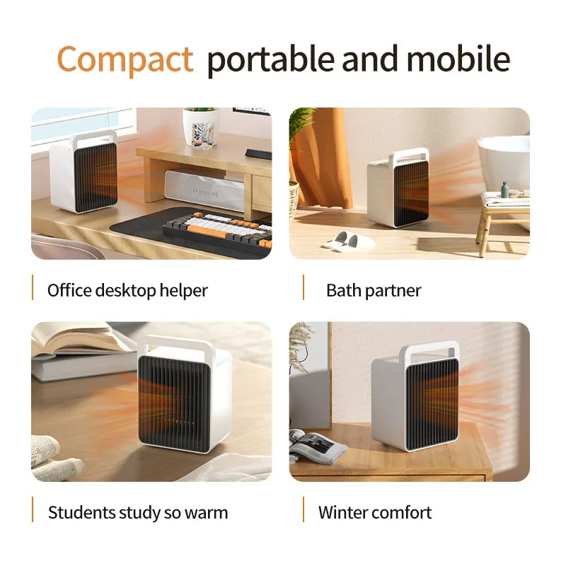 (Buy 1 Get 1) Winter Home Heater Office Desktop Mini Heater Small Electric Heating Appliance