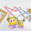 Kids Girls Fashion Sweet Candy Color Cartoon Animal Silicone Mini Crossbody Bag