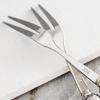 (Buy 1 Get 1) Creative Ceramic Stainless Steel Fruit Fork Set